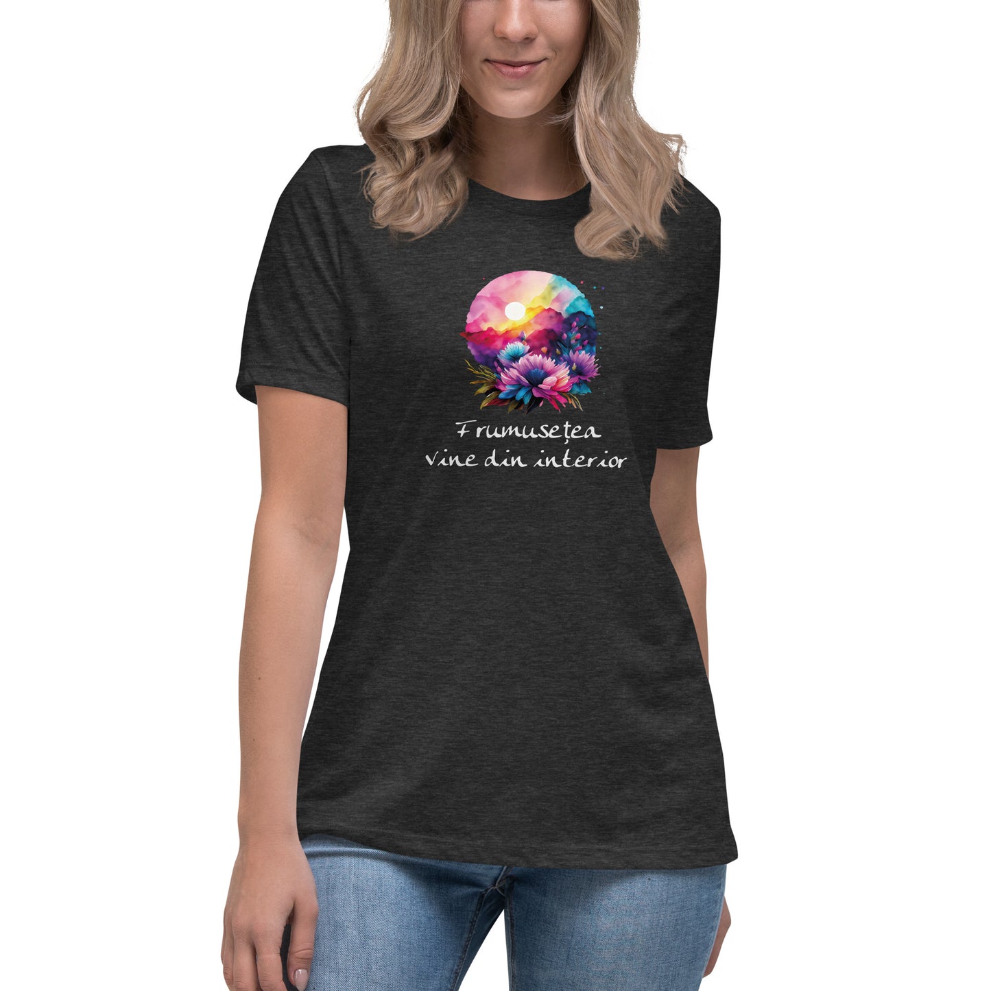 Frumusetea vine din interior - Tricou pentru Femei
