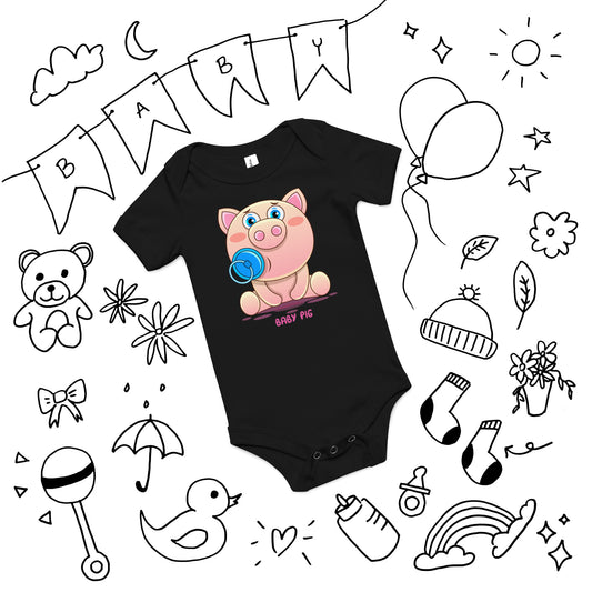 Baby Pig - Baby short sleeve one piece