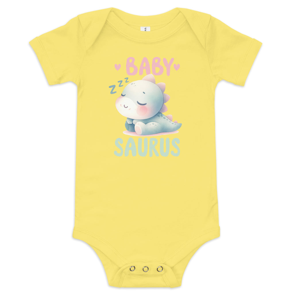 Baby Saurus - Baby short sleeve one piece