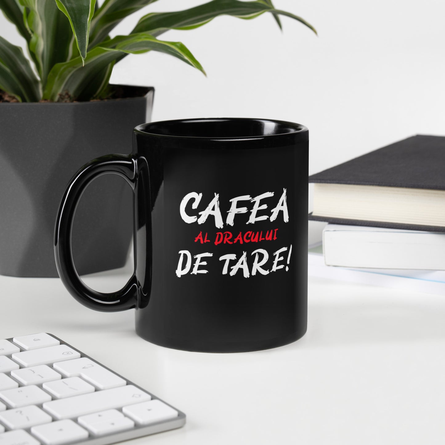 Cafea al dracului de tare - cana neagra