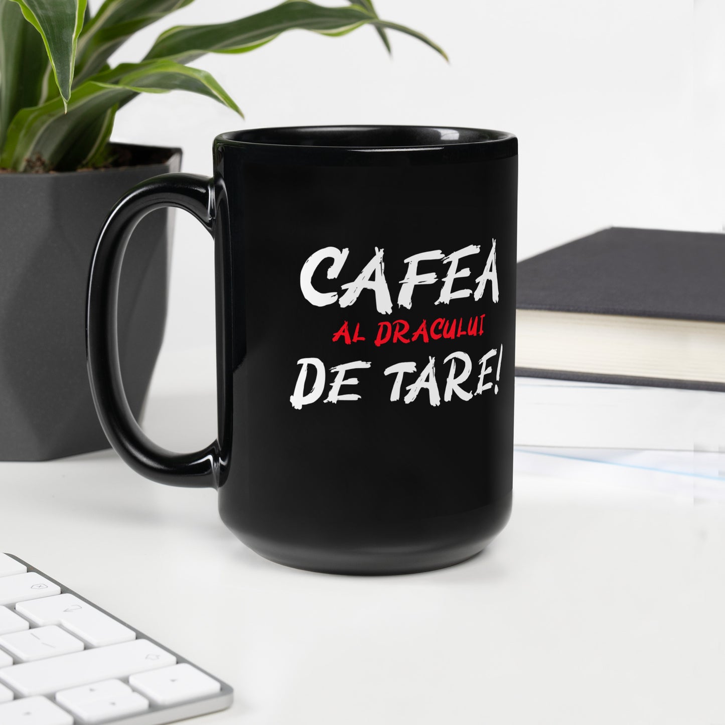 Cafea al dracului de tare - cana neagra