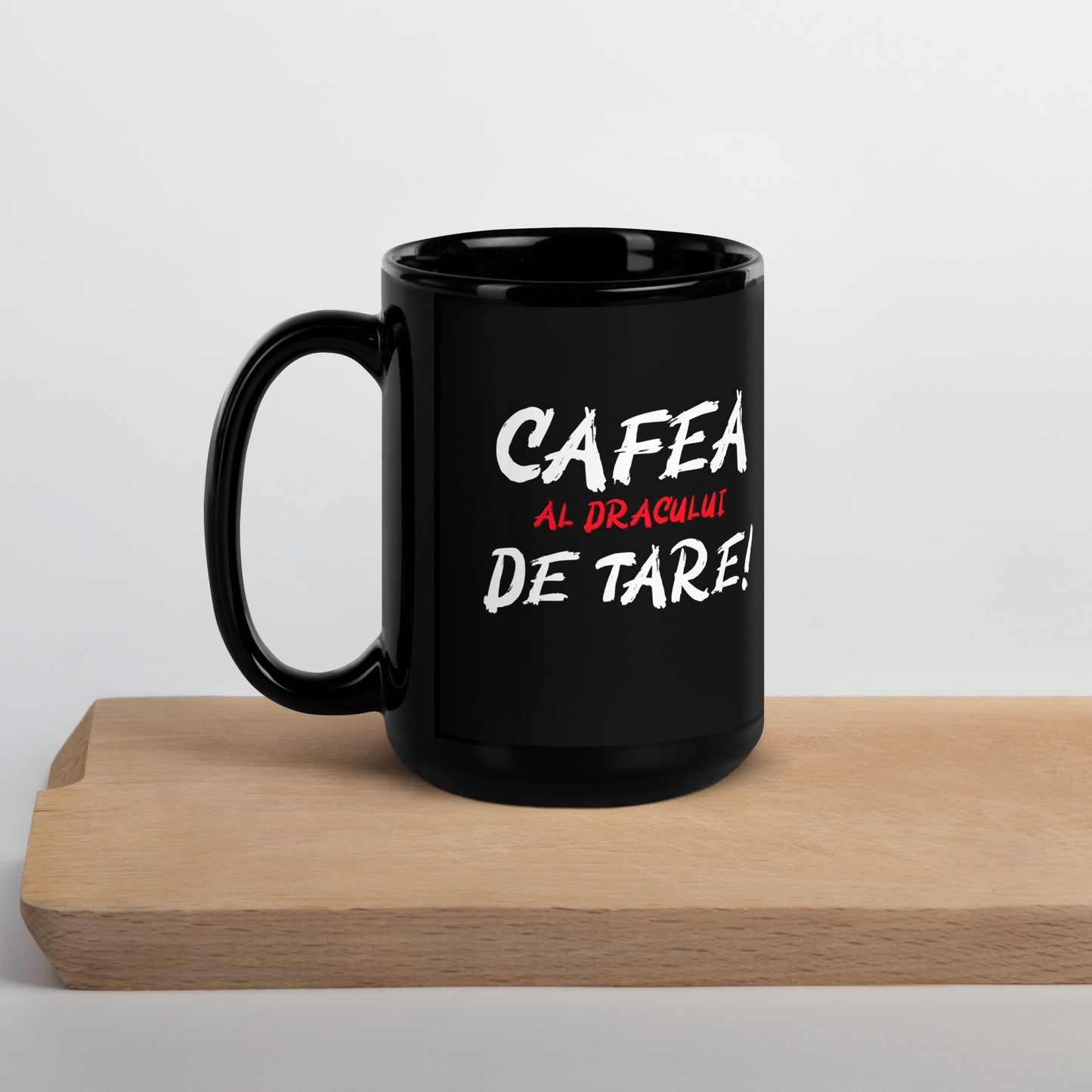 Cafea al dracului de tare - cana neagra