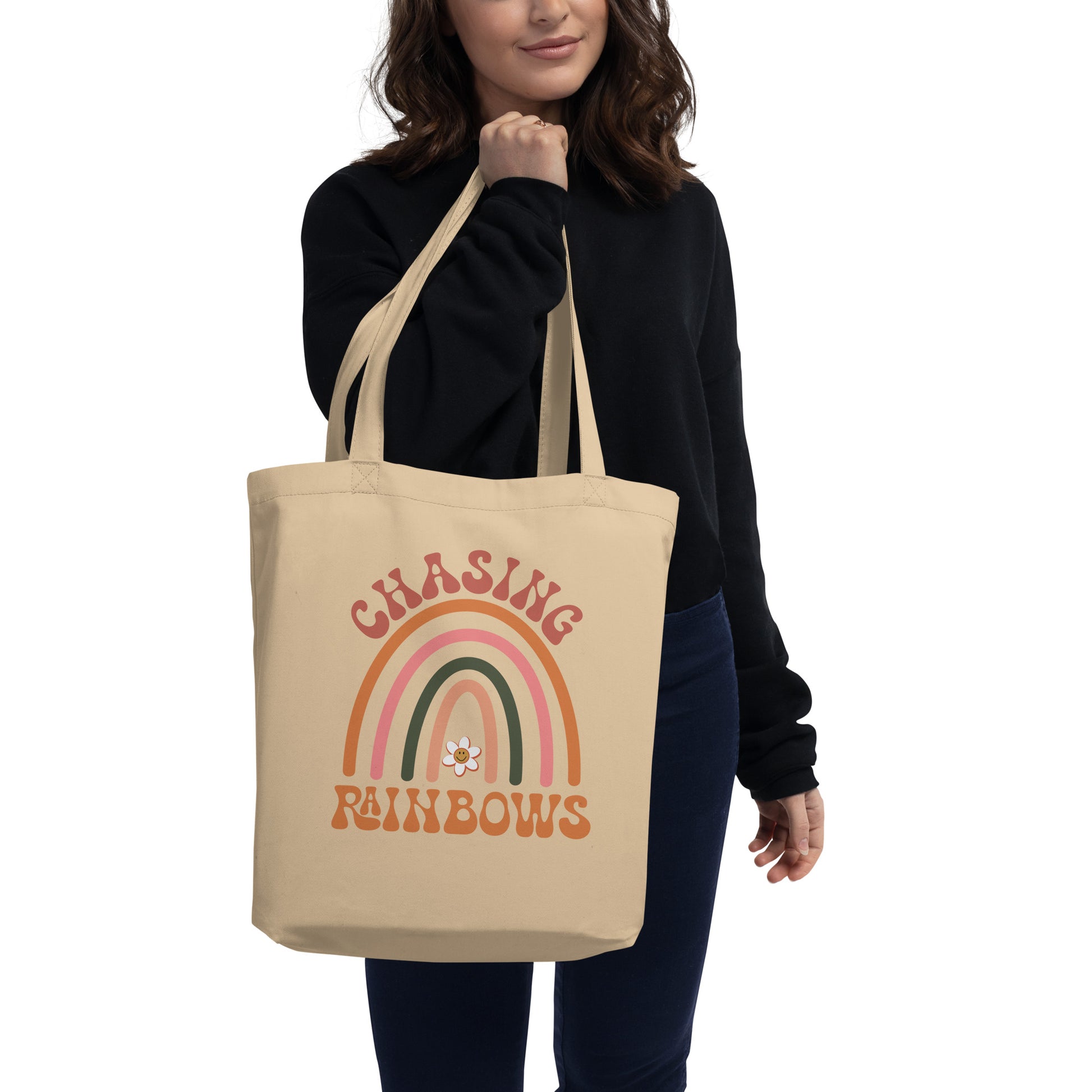 Chasing Rainbows - Sacosa din Bumbac Organic