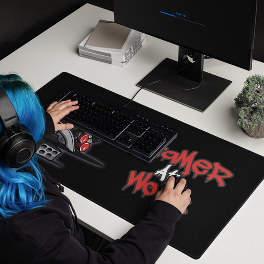 Gamer at work - Gaming mouse pad