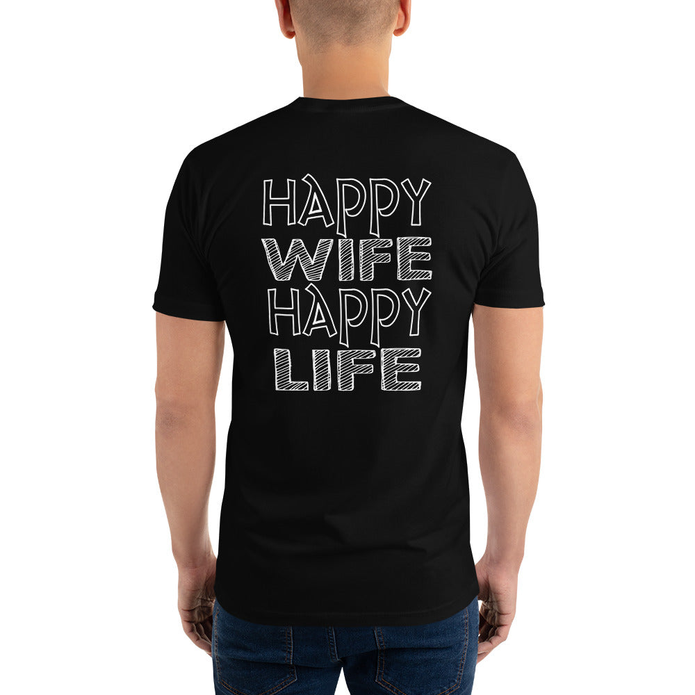 Happy wife Happy Life - Tricou barbati