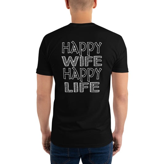 Happy wife Happy Life - Tricou barbati