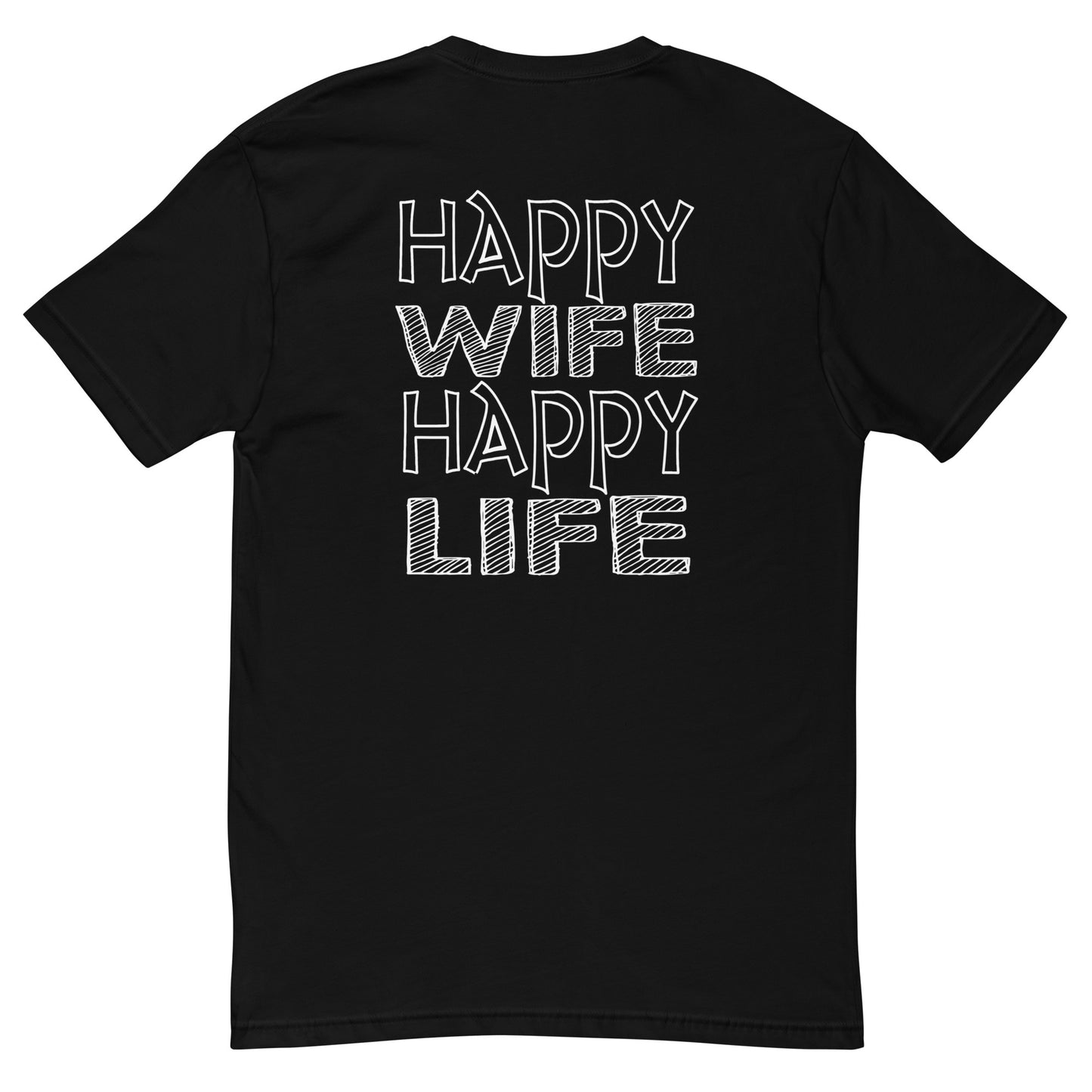 Happy wife Happy Life - Tricou barbati