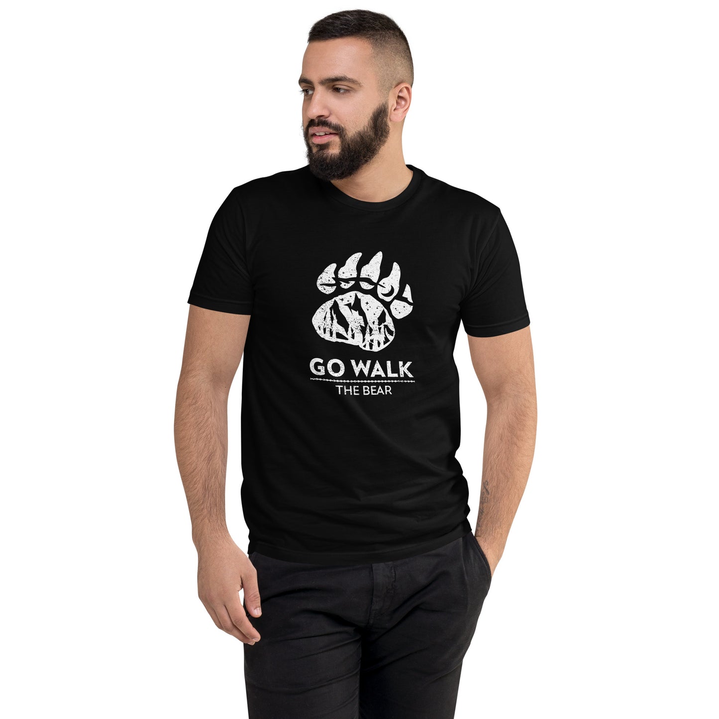 Go walk the bear - Tricou pentru Barbati