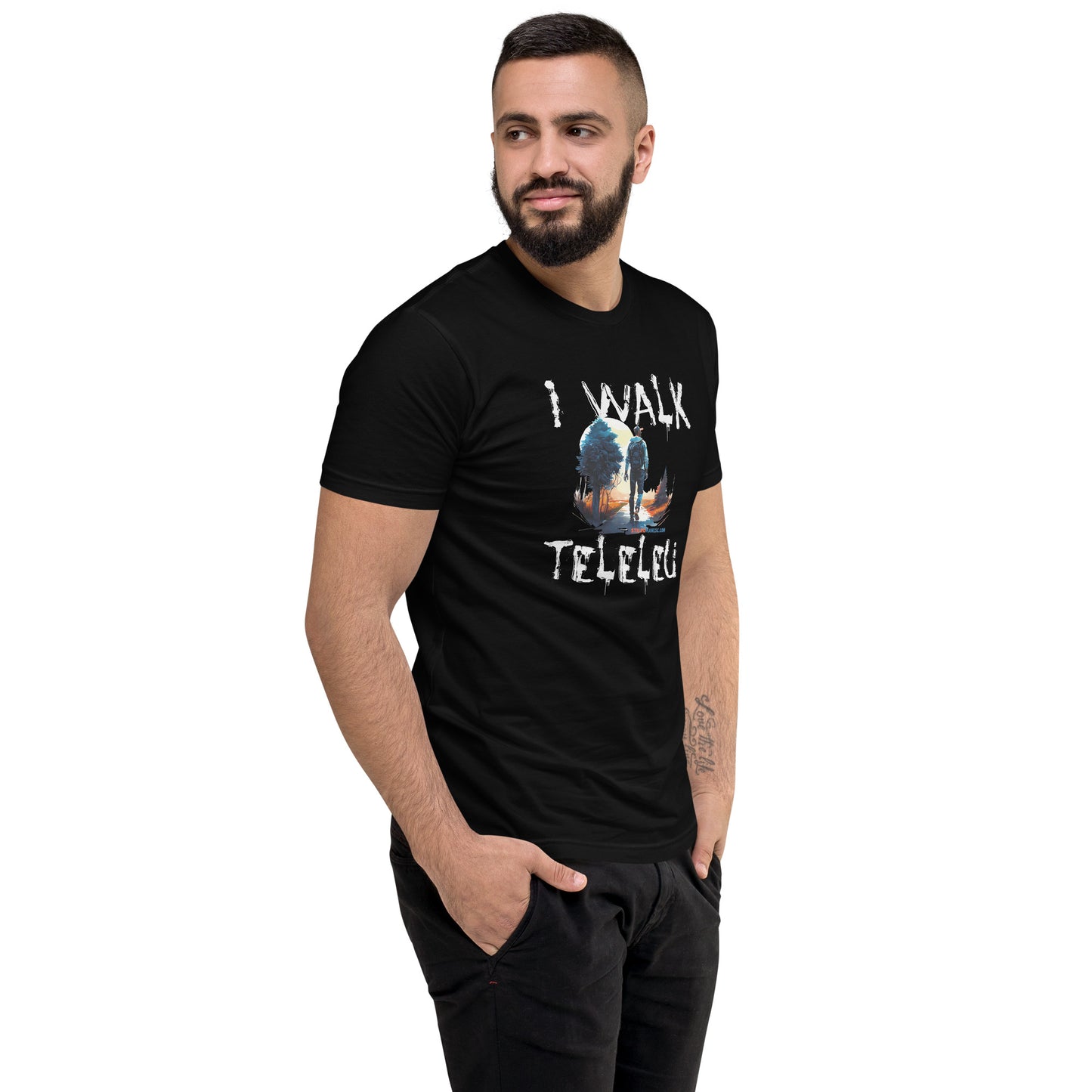 I walk teleleu / Umblu teleleu - Tricou Barbati