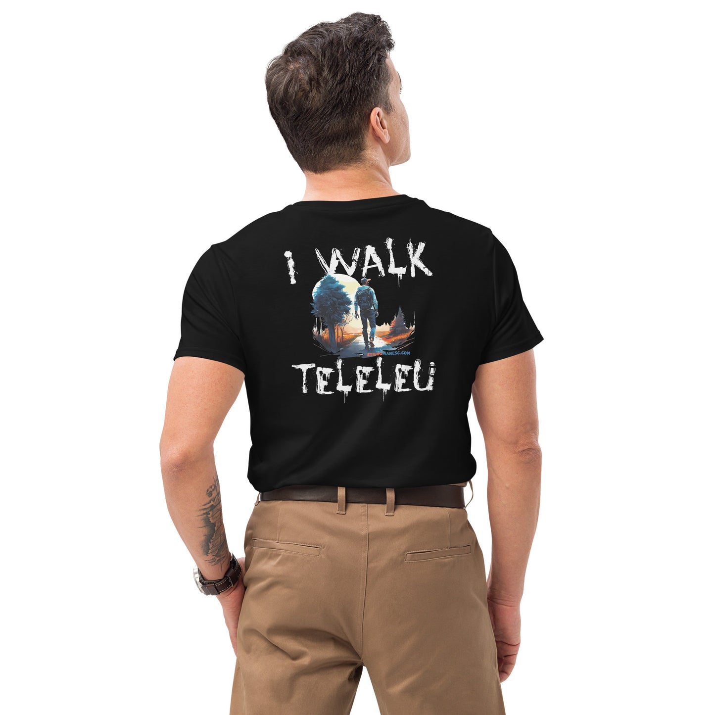 I walk teleleu - Tricou premium pentru Barbati