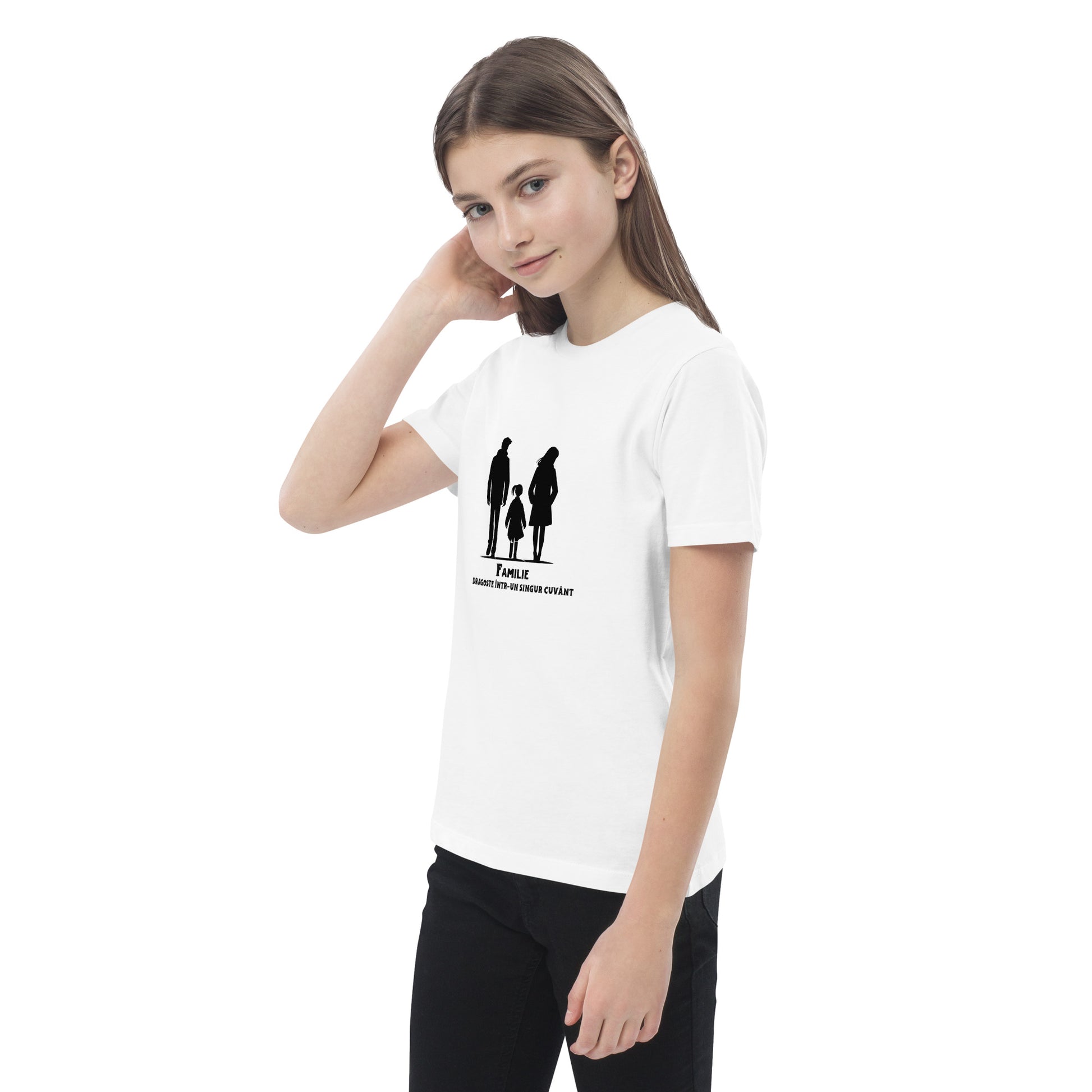Familie Dragoste Intr-un singur cuvant - Tricou copii