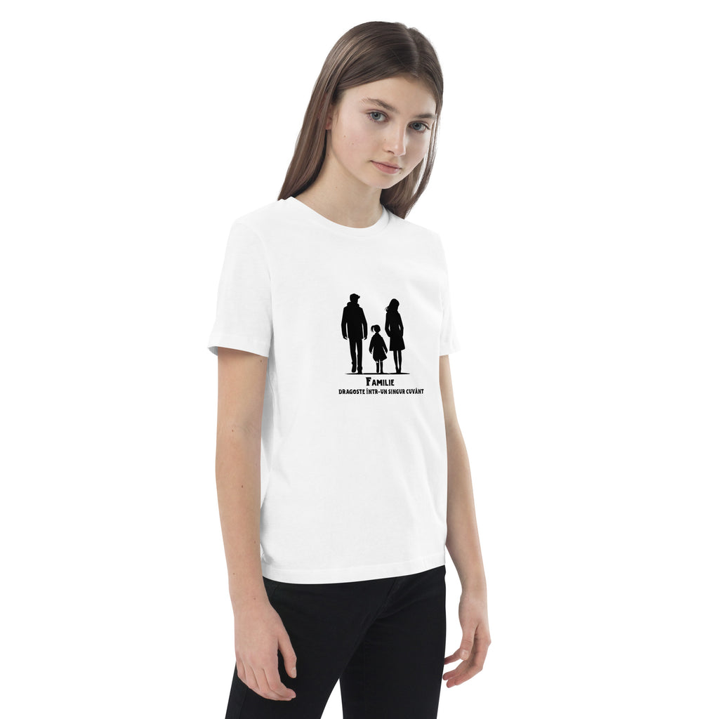 Familie Dragoste Intr-un singur cuvant - Tricou copii