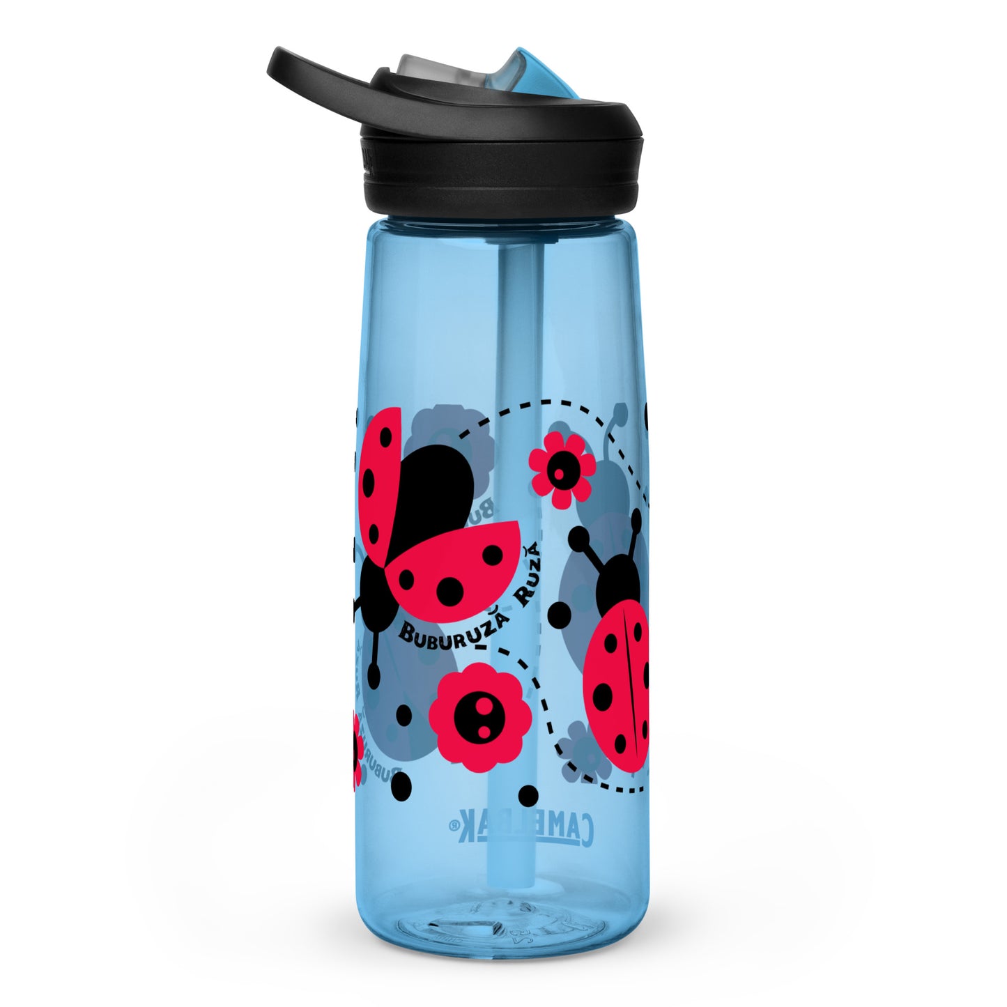 Buburuza Ruza - Sports water bottle