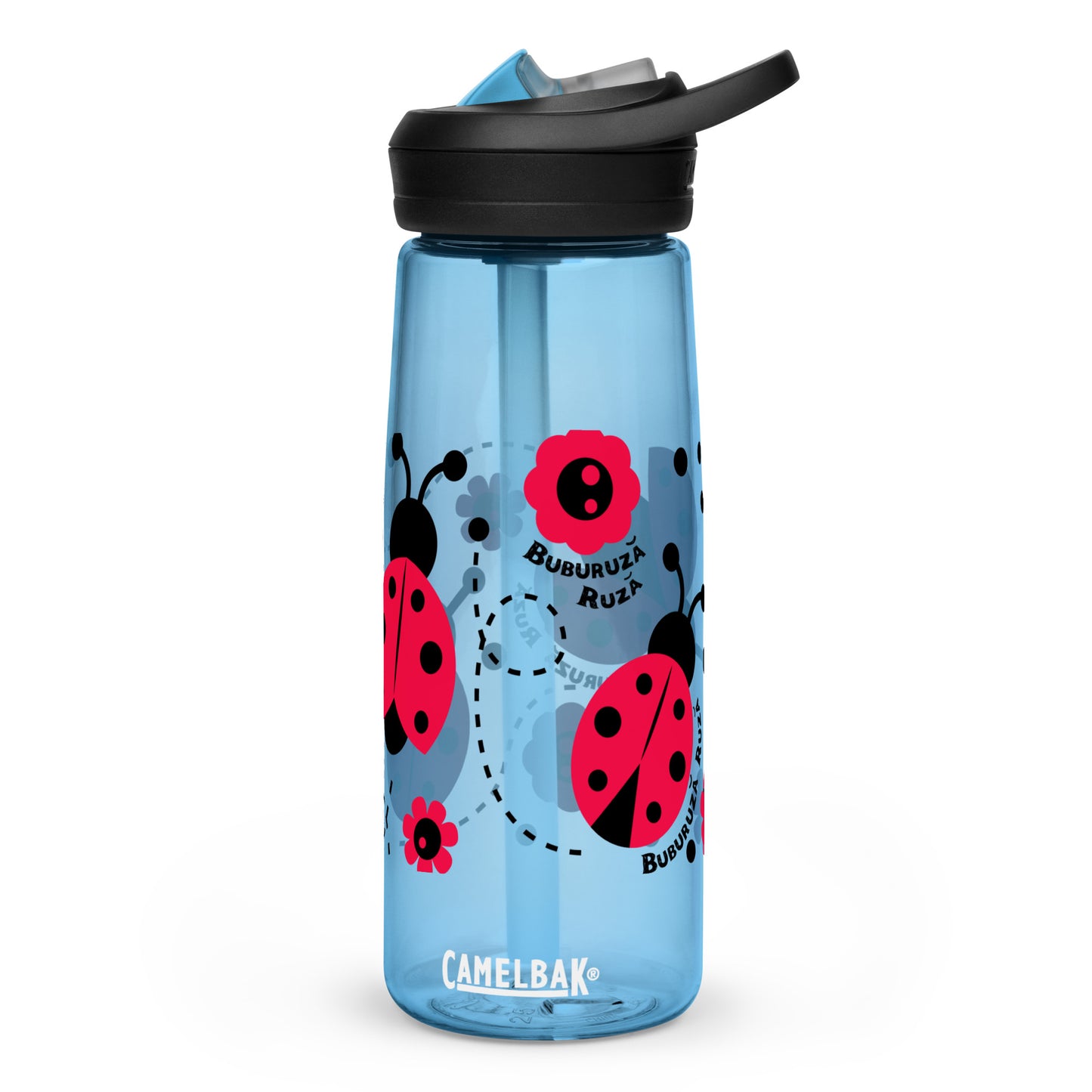 Buburuza Ruza - Sports water bottle