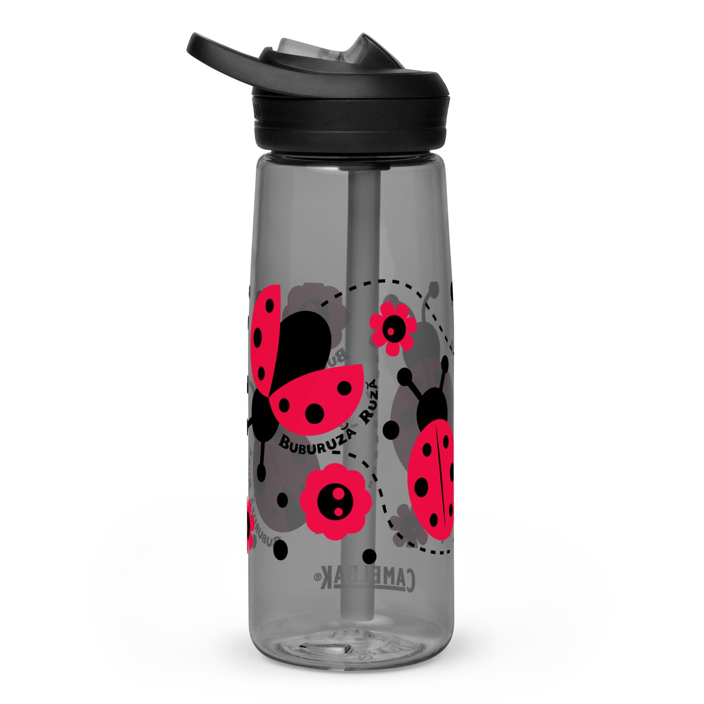 Buburuza Ruza - Sports water bottle