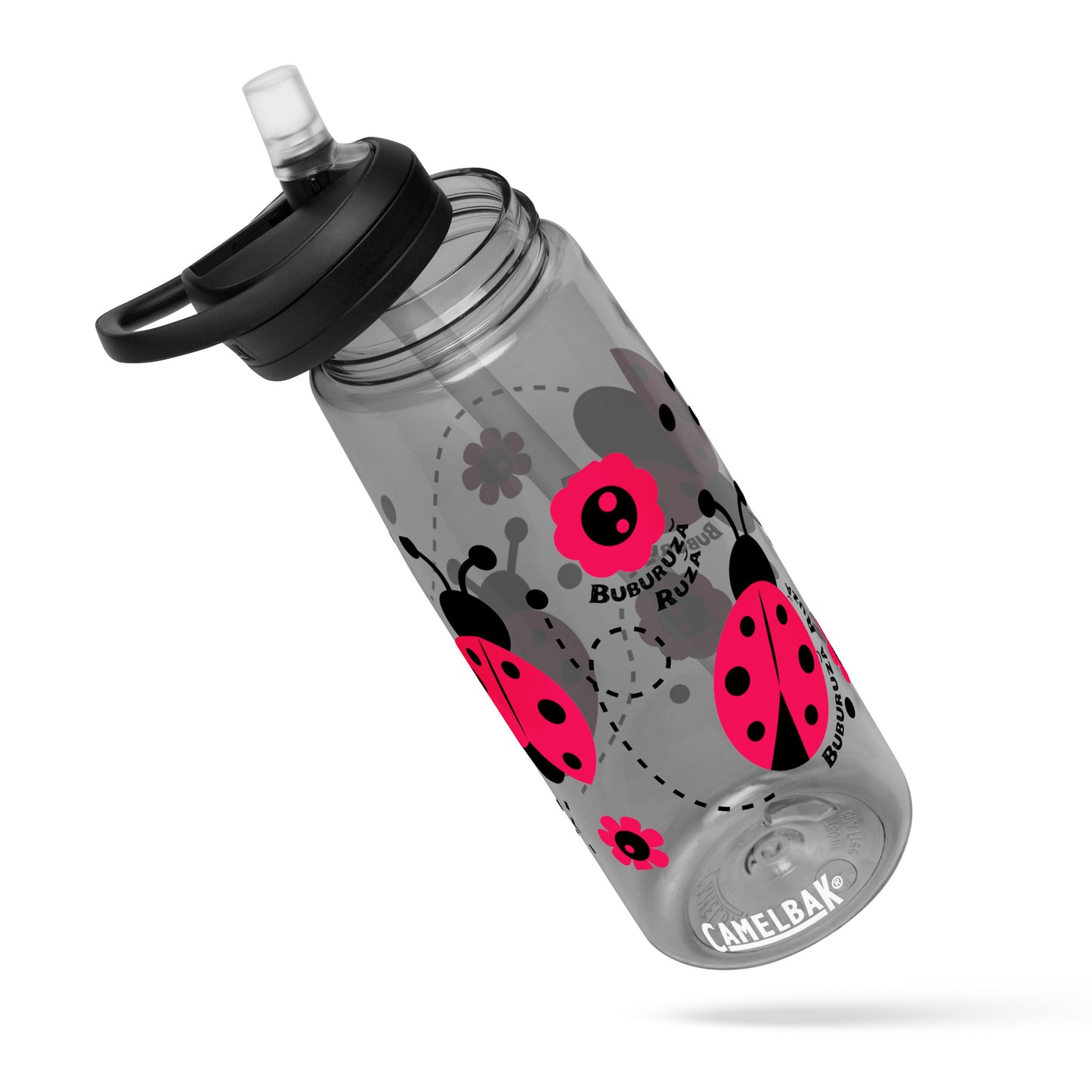 Buburuza Ruza - Sports water bottle