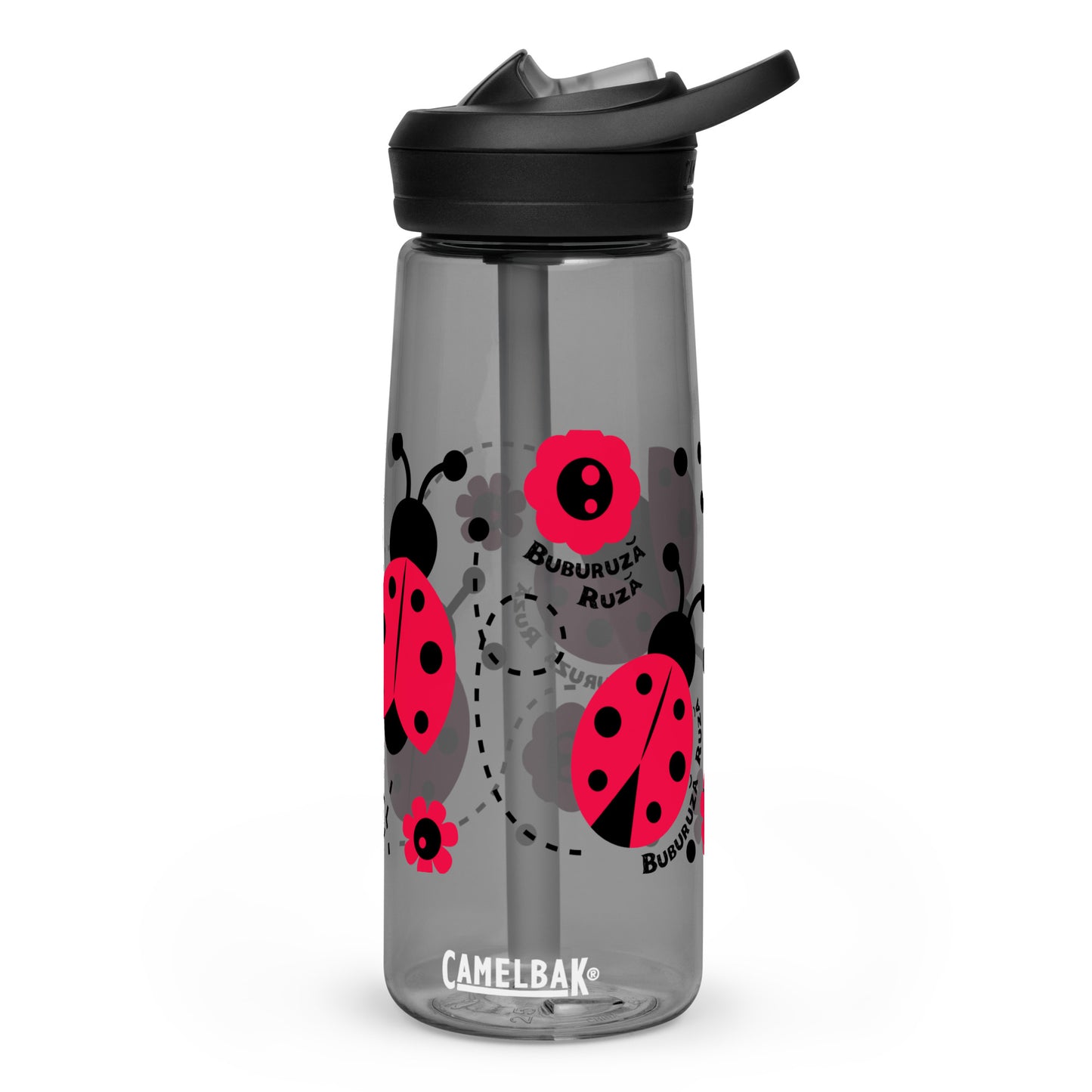 Buburuza Ruza - Sports water bottle