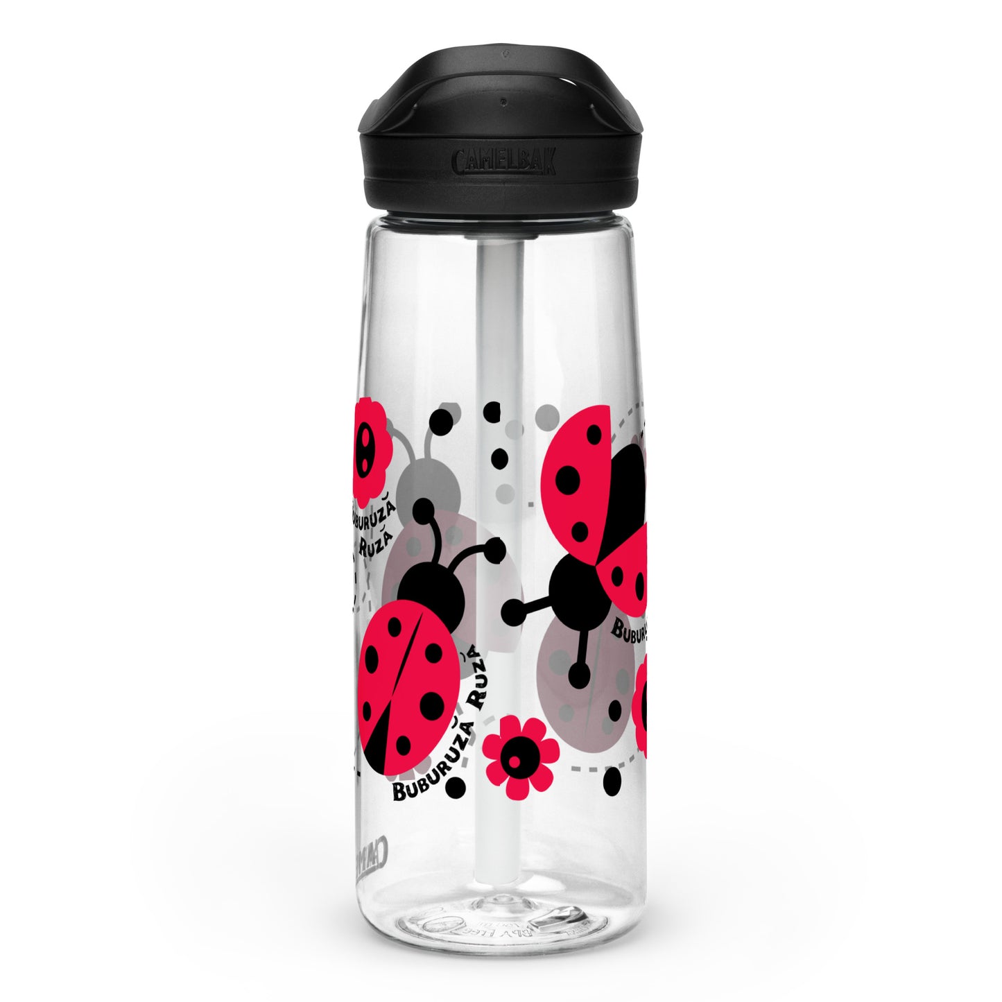 Buburuza Ruza - Sports water bottle