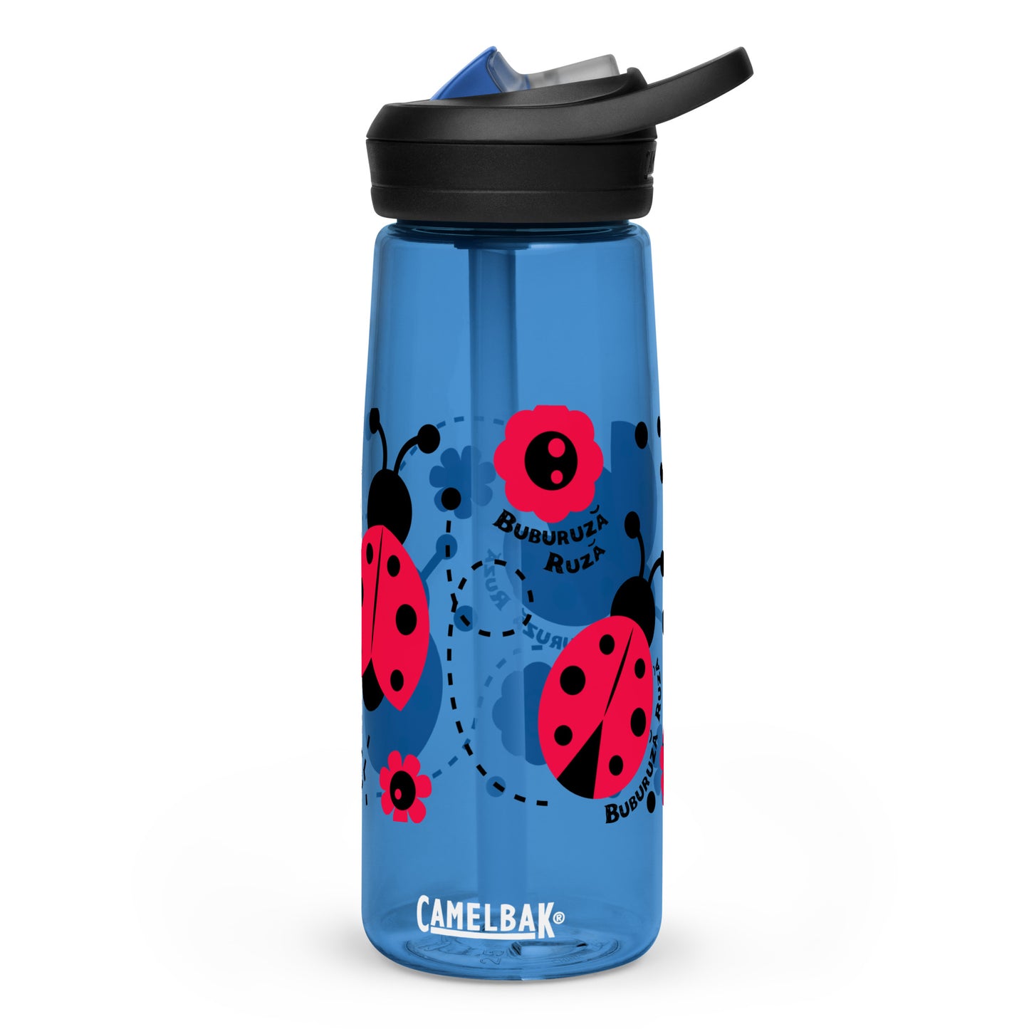 Buburuza Ruza - Sports water bottle