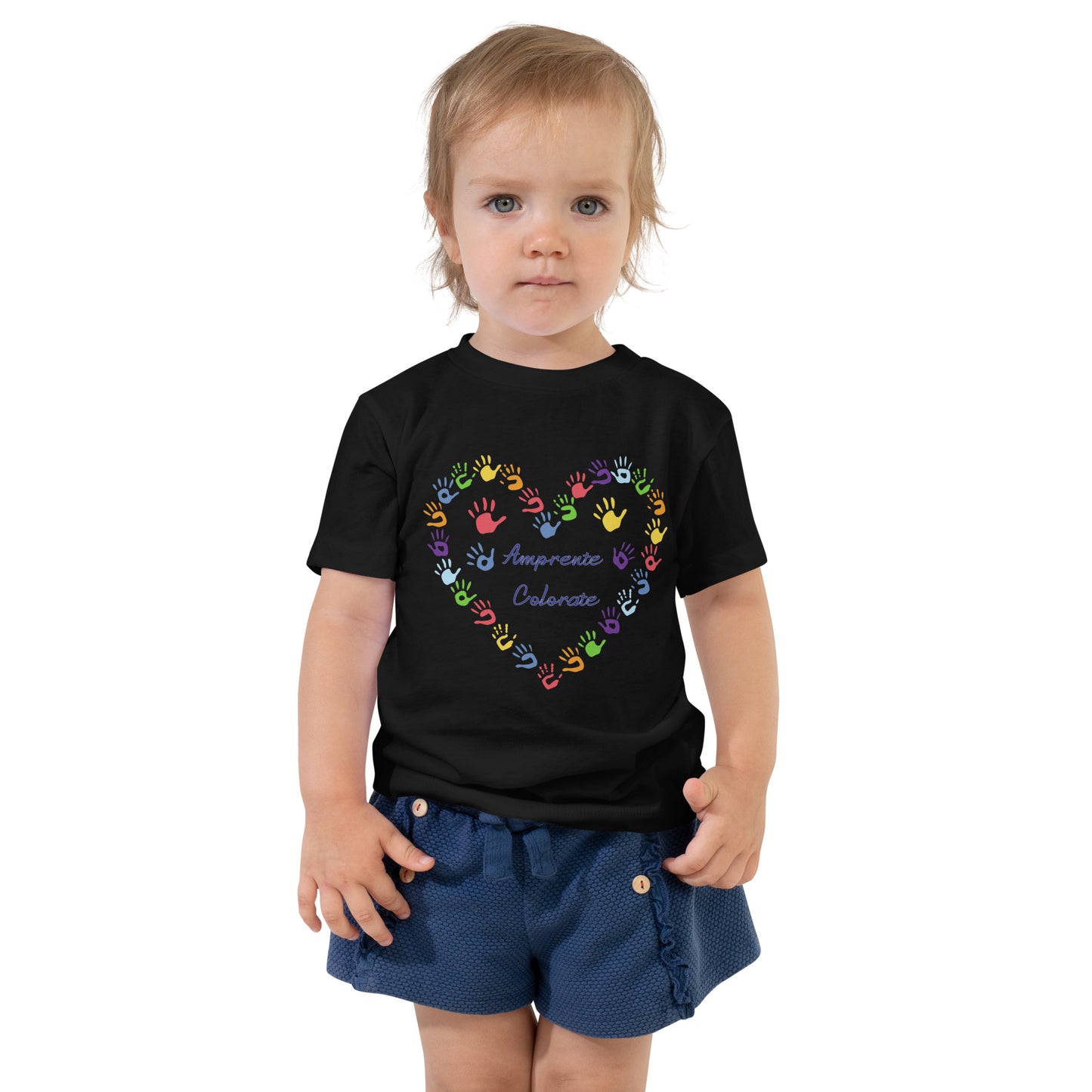 Amprente Colorate - Tricou Copii - Toddler Short Sleeve Tee