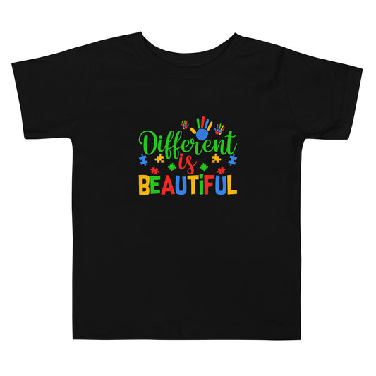 Diffrent is Beautiful - Tricouri Copii -Toddler Short Sleeve Tee