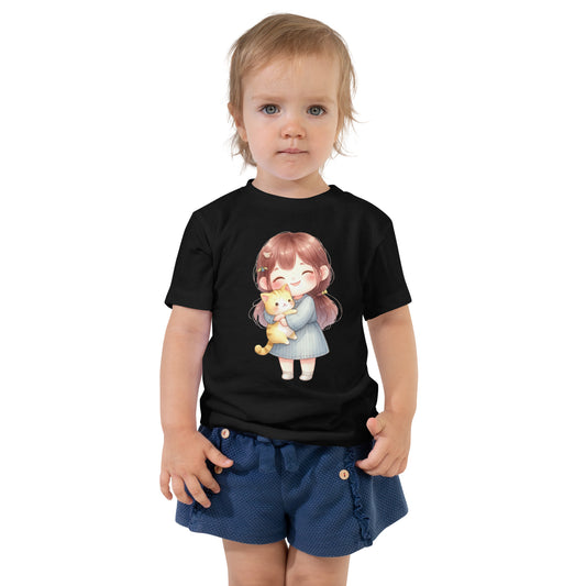 Fetita si Pisicuta - Toddler Short Sleeve Tee