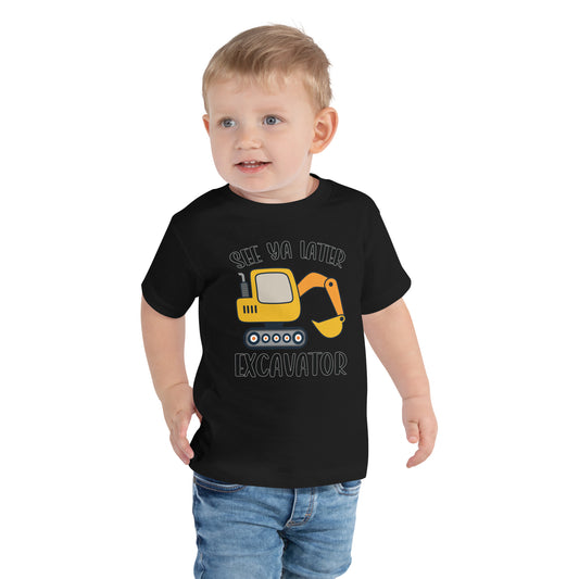 Tricou Excavator - Toddler Short Sleeve Tee