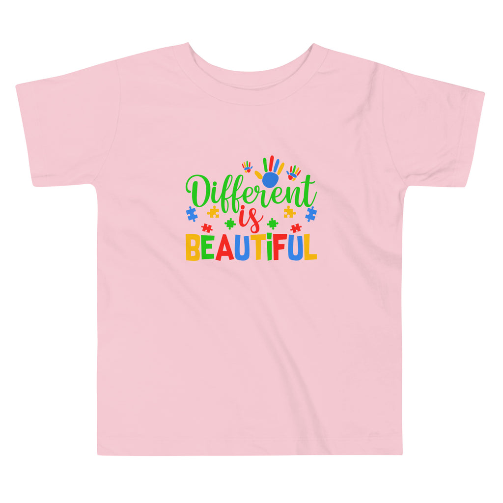 Diffrent is Beautiful - Tricouri Copii -Toddler Short Sleeve Tee