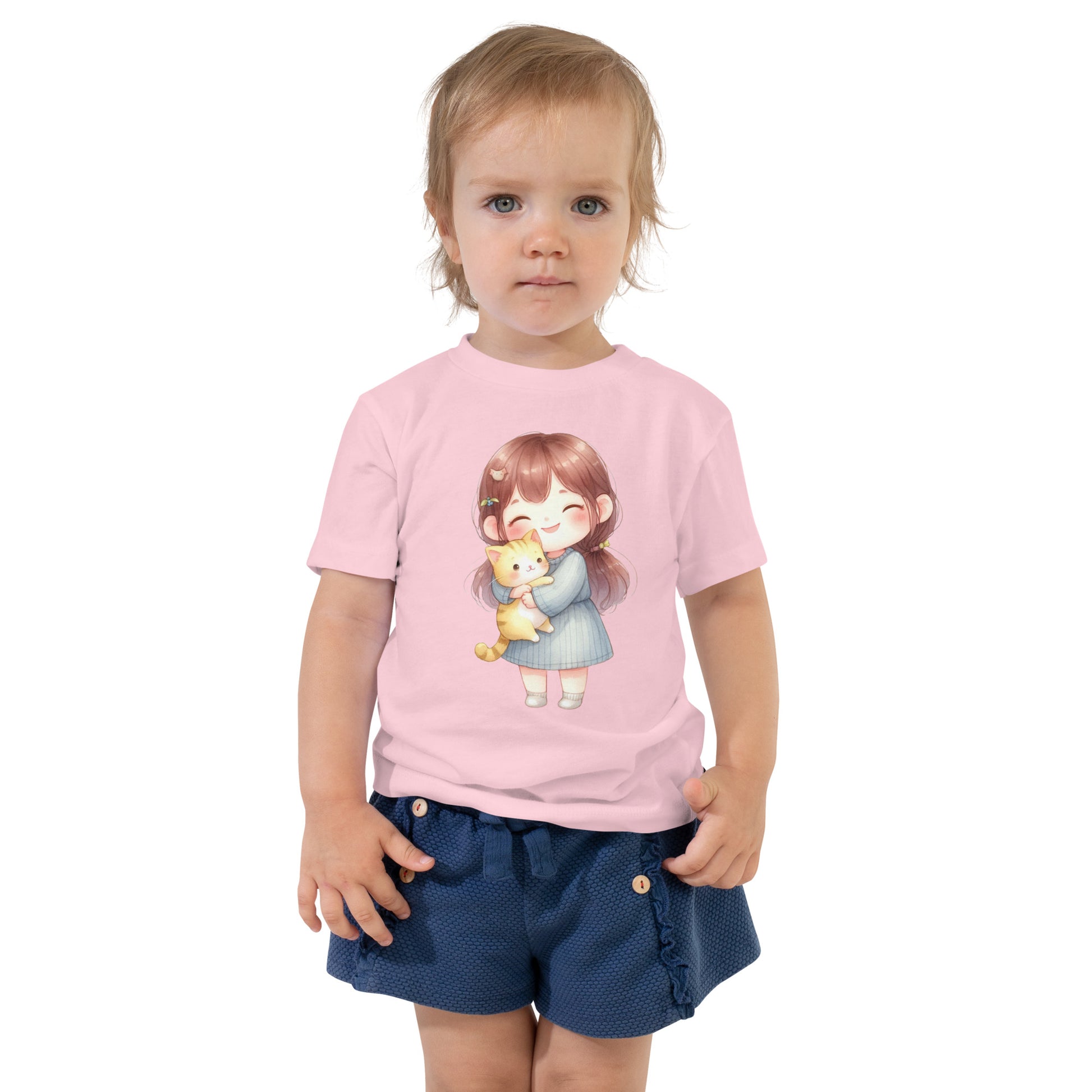 Fetita si Pisicuta - Toddler Short Sleeve Tee