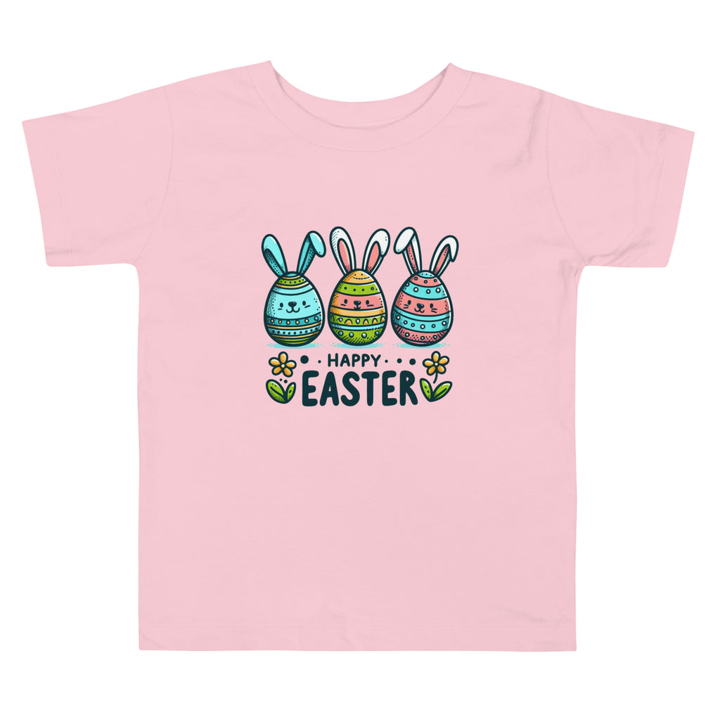 Happy Easter - Toddler Short Sleeve Tee