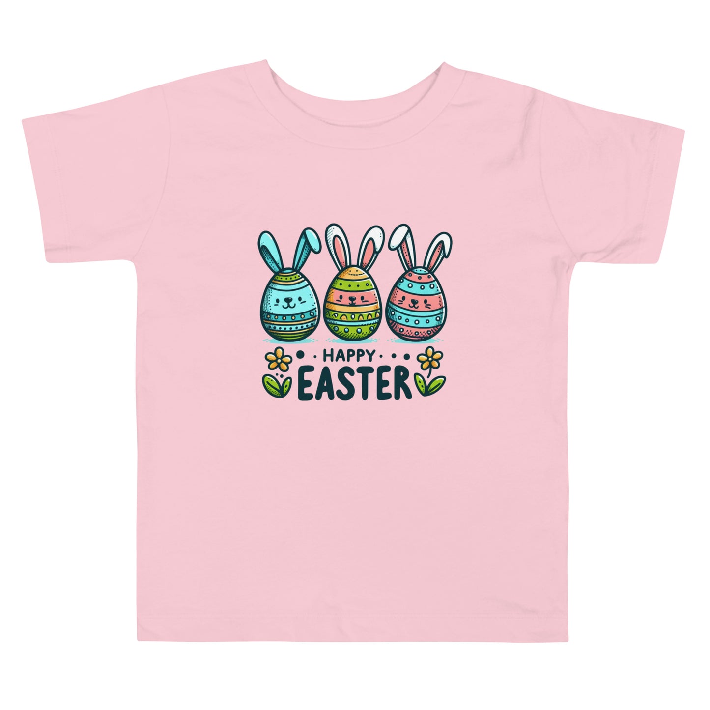 Happy Easter - Toddler Short Sleeve Tee