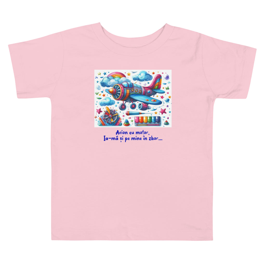 Avion cu motor - Toddler Short Sleeve Tee