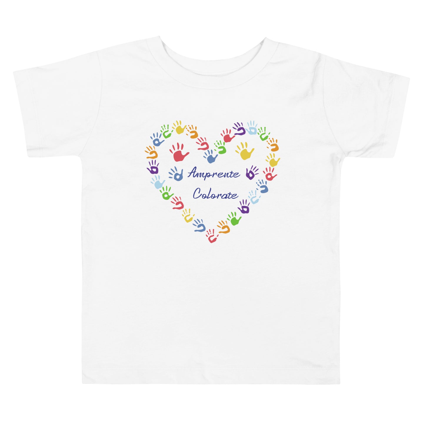 Amprente Colorate - Tricou Copii - Toddler Short Sleeve Tee