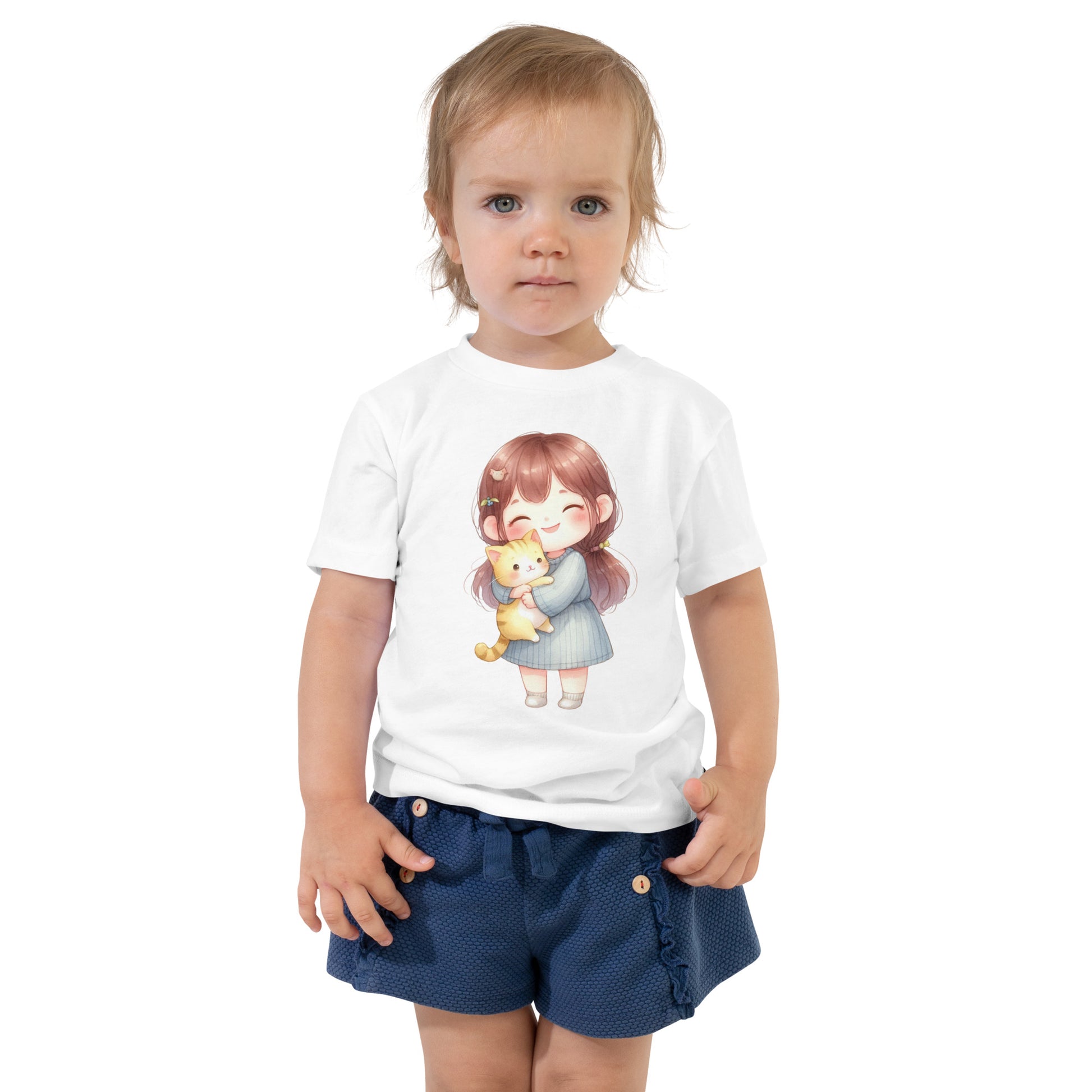 Fetita si Pisicuta - Toddler Short Sleeve Tee