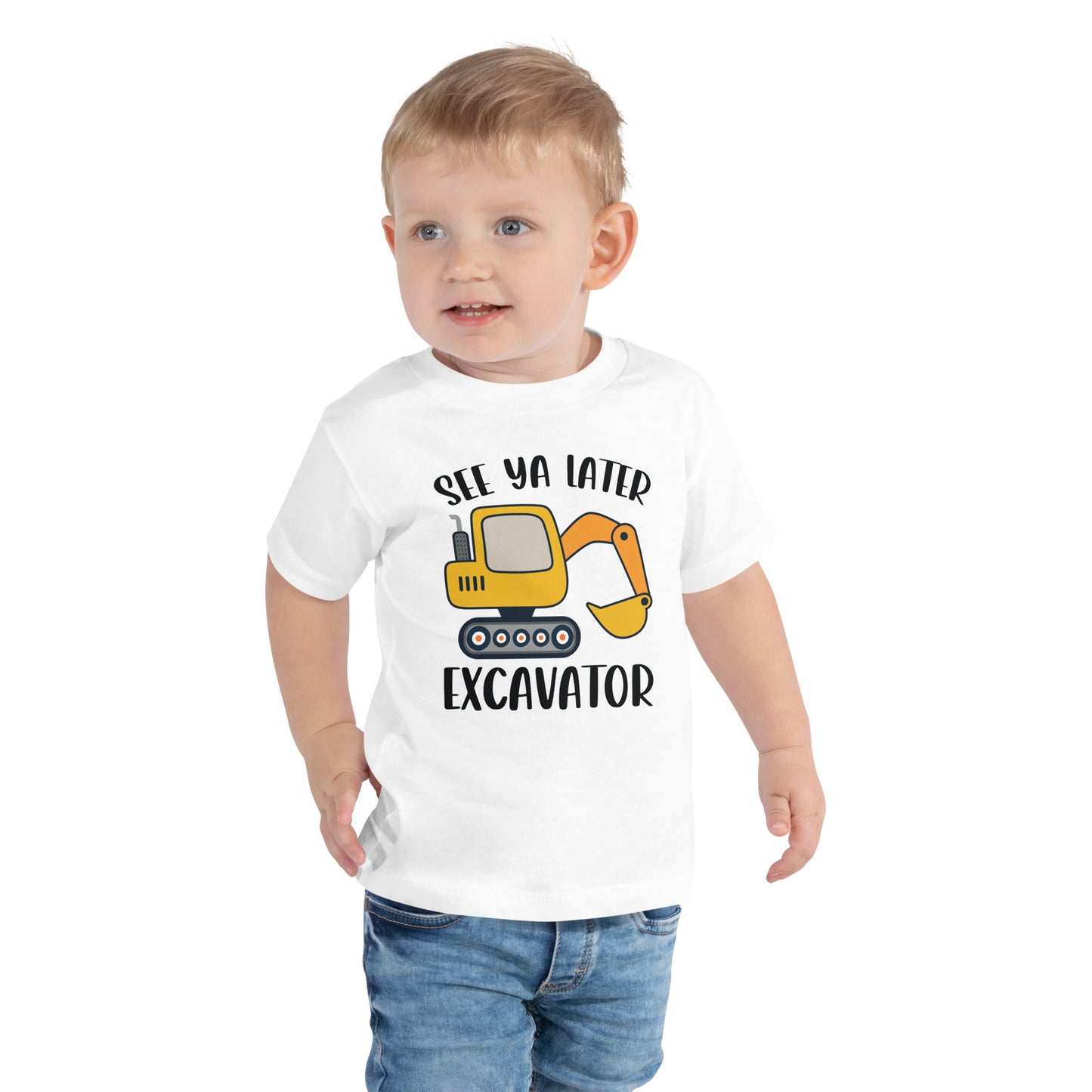 Tricou Excavator - Toddler Short Sleeve Tee