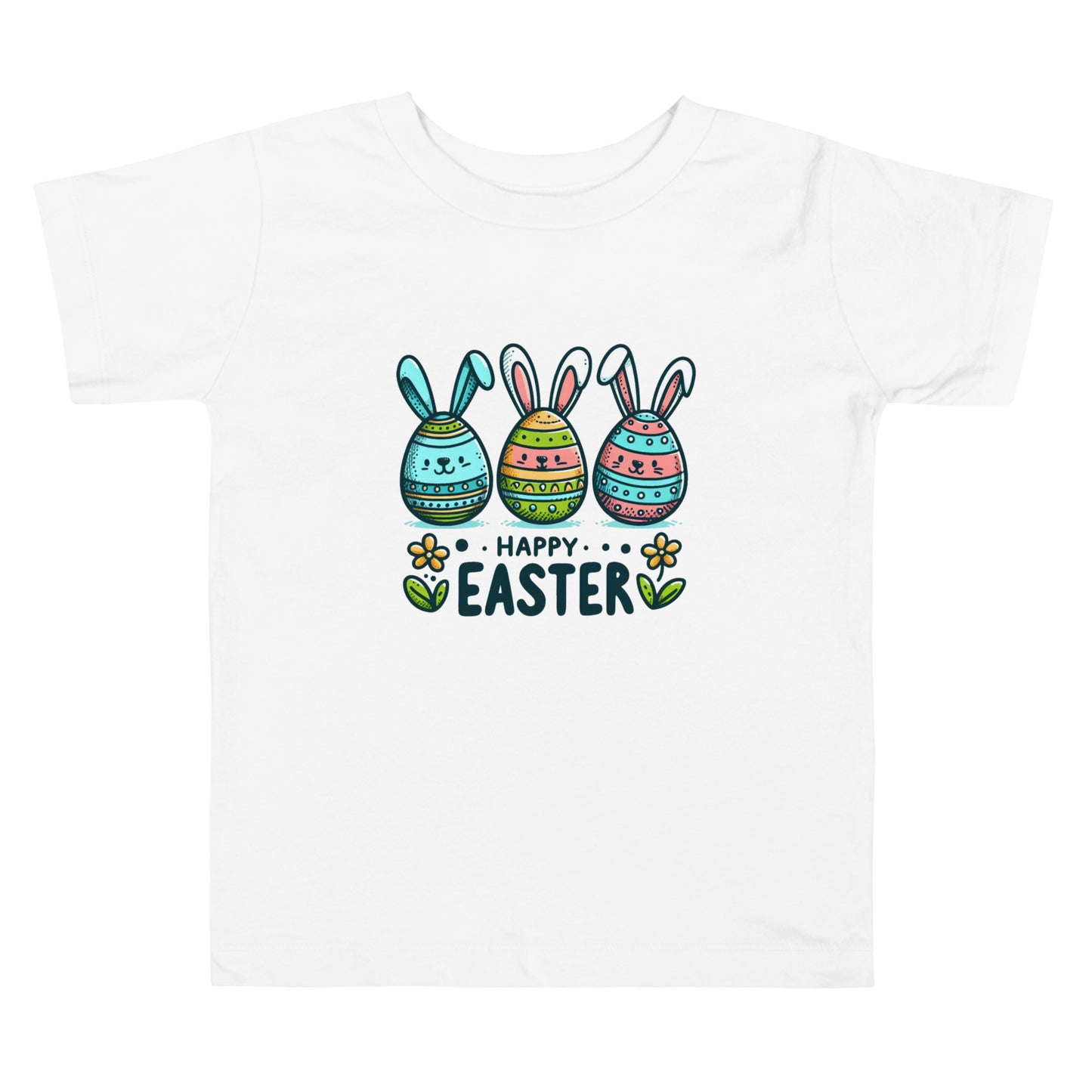 Happy Easter - Toddler Short Sleeve Tee