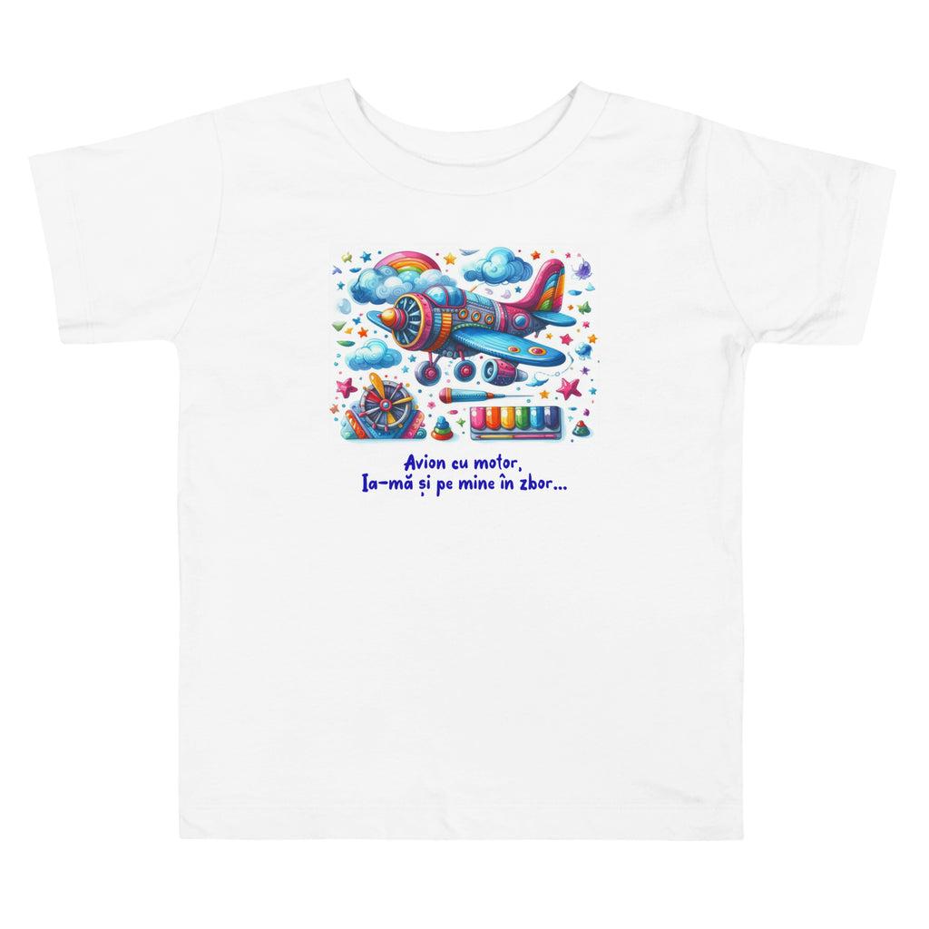 Avion cu motor - Toddler Short Sleeve Tee