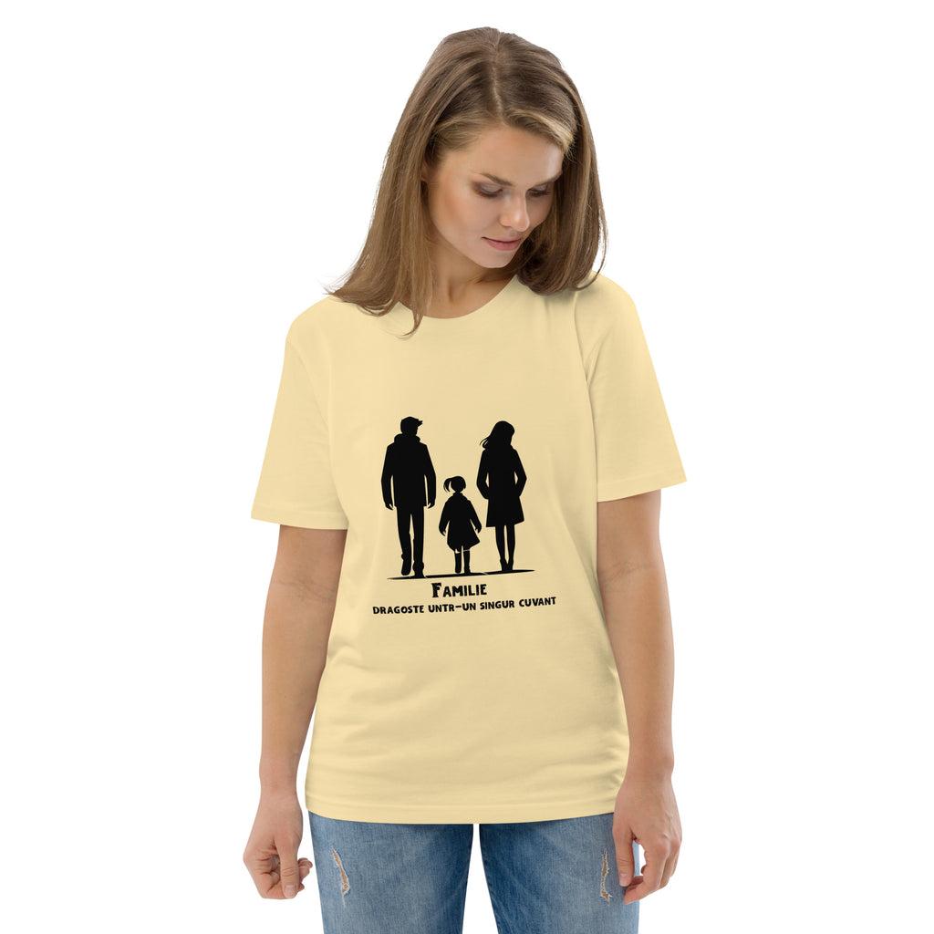 Familie: Dragoste Intr-un Singur Cuvant - Tricou femei