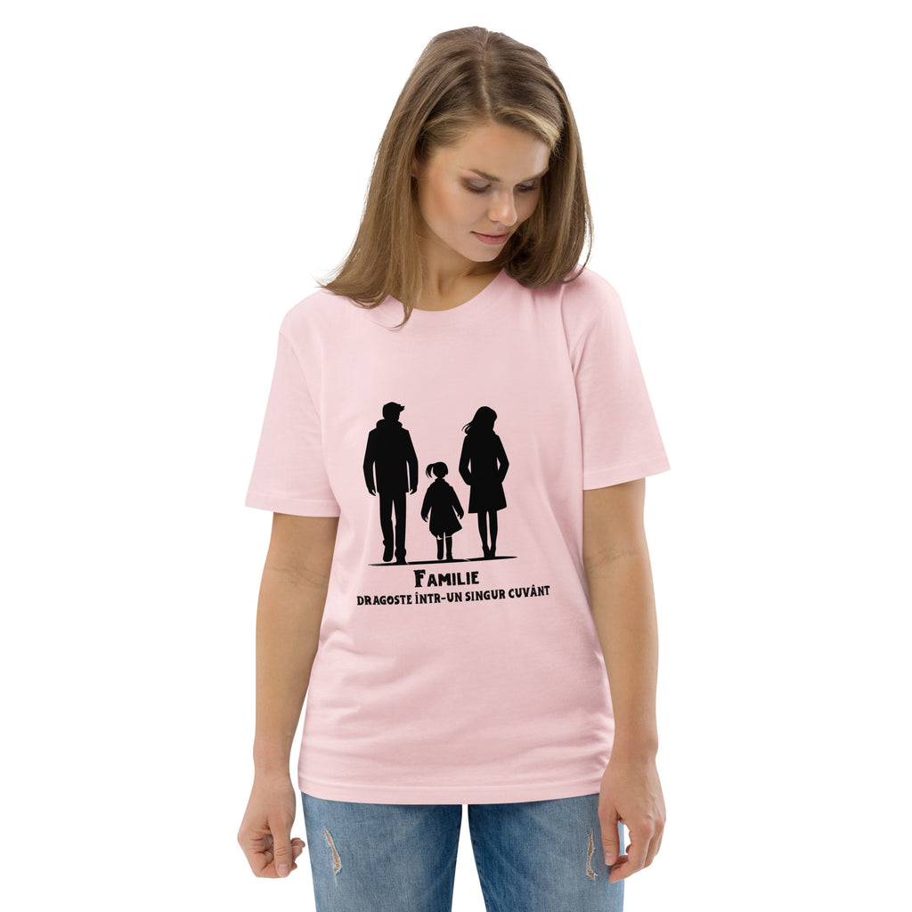Familie: Dragoste Intr-un Singur Cuvant - Tricou femei
