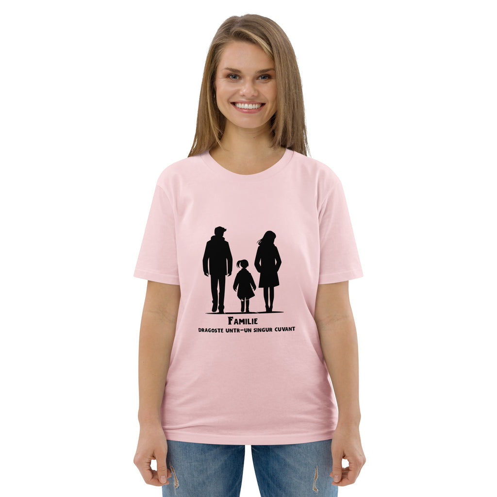 Familie: Dragoste Intr-un Singur Cuvant - Tricou femei