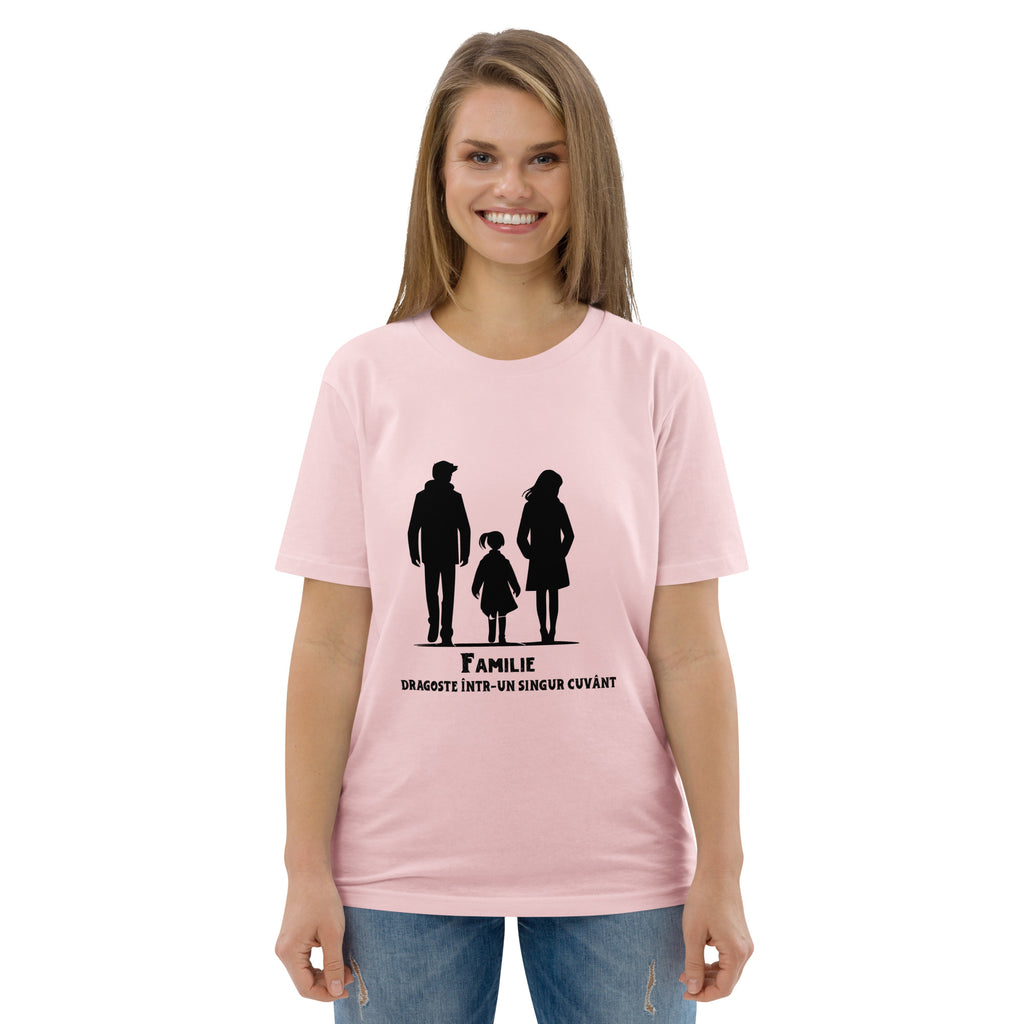 Familie: Dragoste Intr-un Singur Cuvant - Tricou femei