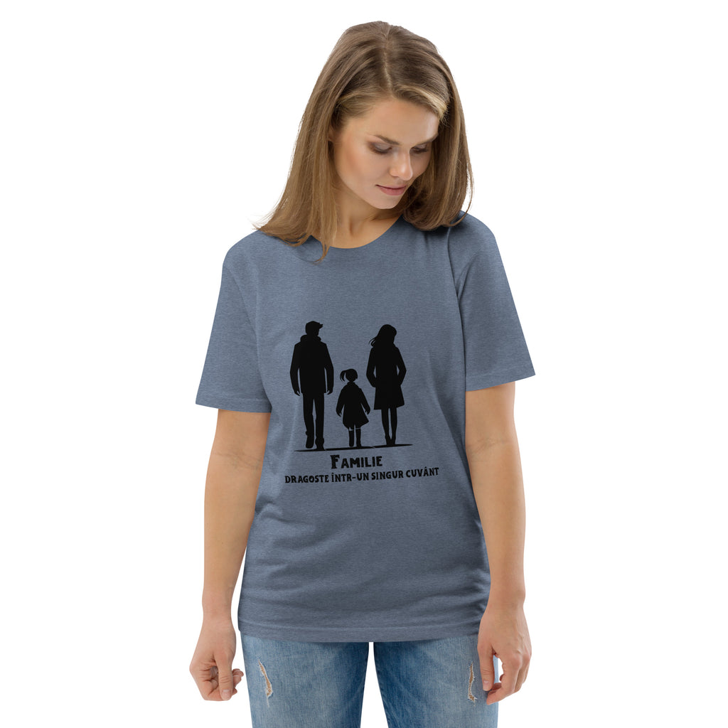 Familie: Dragoste Intr-un Singur Cuvant - Tricou femei