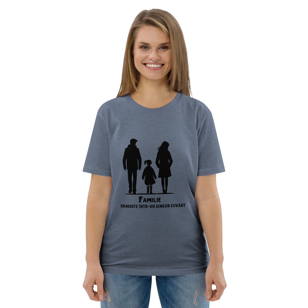 Familie: Dragoste Intr-un Singur Cuvant - Tricou femei