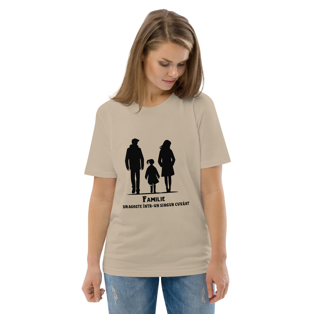 Familie: Dragoste Intr-un Singur Cuvant - Tricou femei