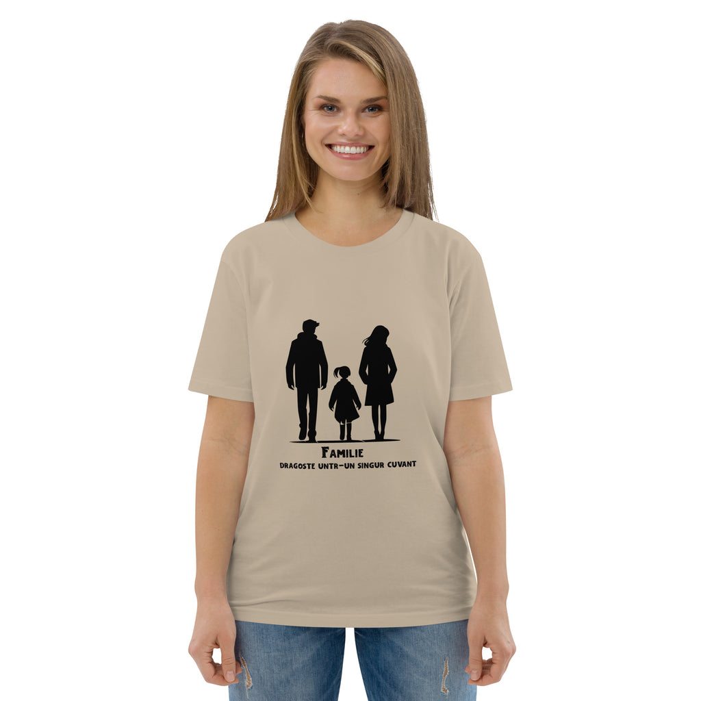 Familie: Dragoste Intr-un Singur Cuvant - Tricou femei