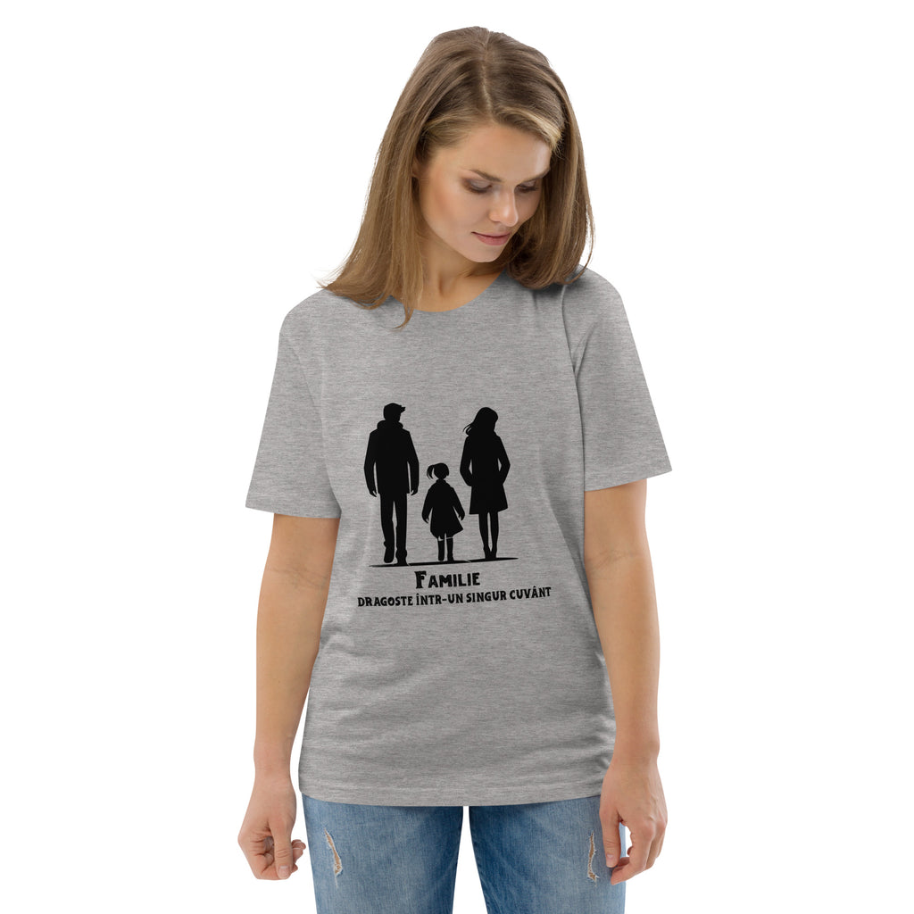 Familie: Dragoste Intr-un Singur Cuvant - Tricou femei