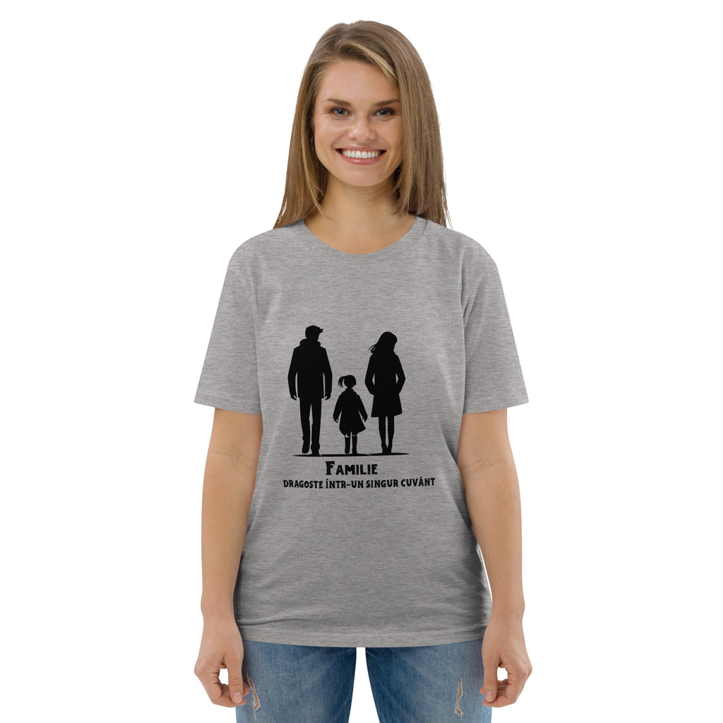 Familie: Dragoste Intr-un Singur Cuvant - Tricou femei