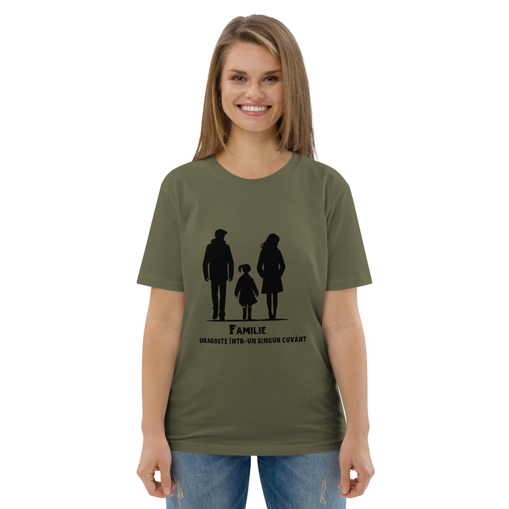 Familie: Dragoste Intr-un Singur Cuvant - Tricou femei