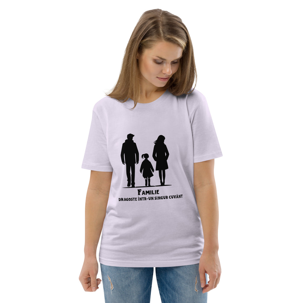 Familie: Dragoste Intr-un Singur Cuvant - Tricou femei