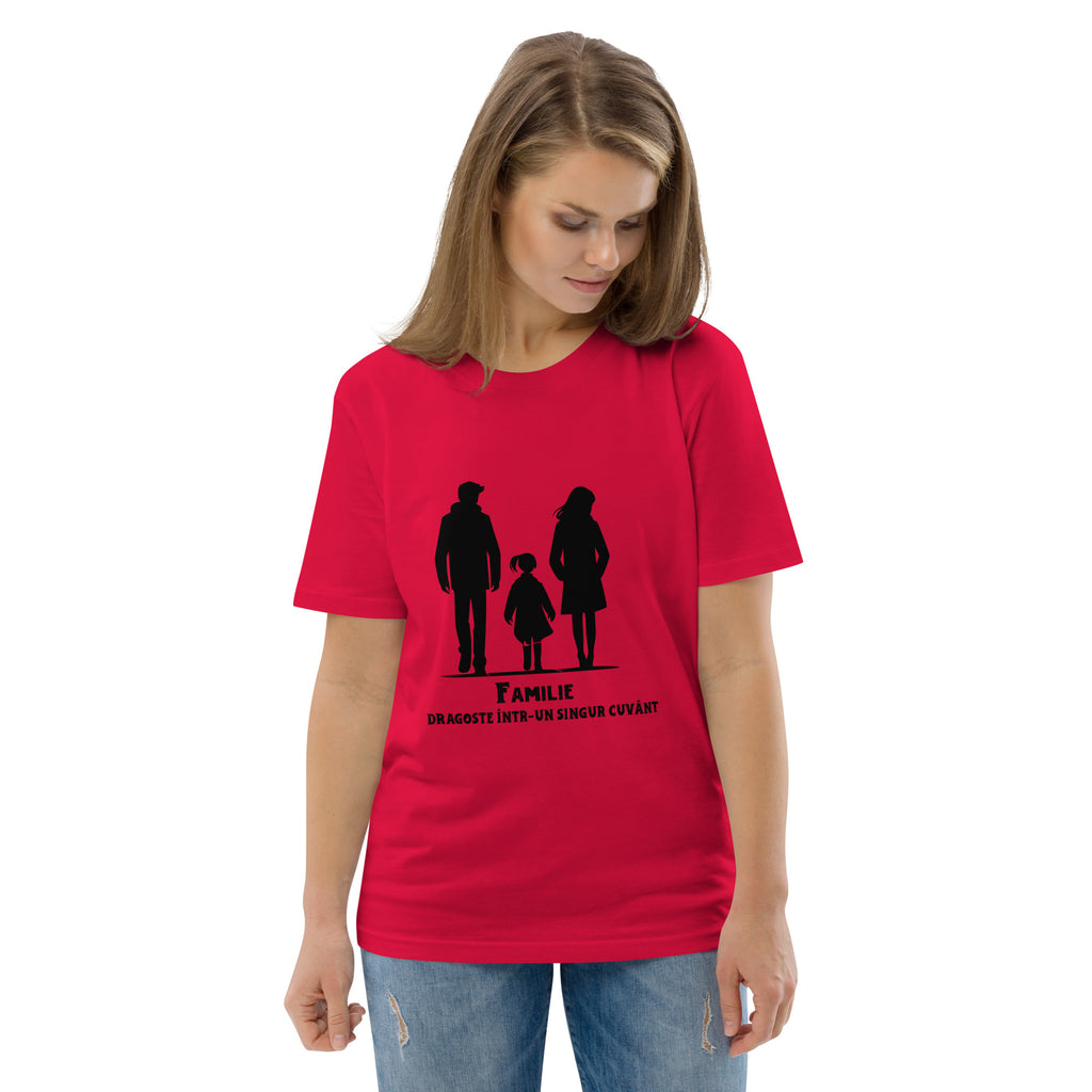 Familie: Dragoste Intr-un Singur Cuvant - Tricou femei